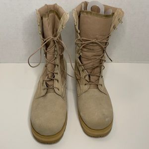 Desert Military Boots for Men, Soft Suede